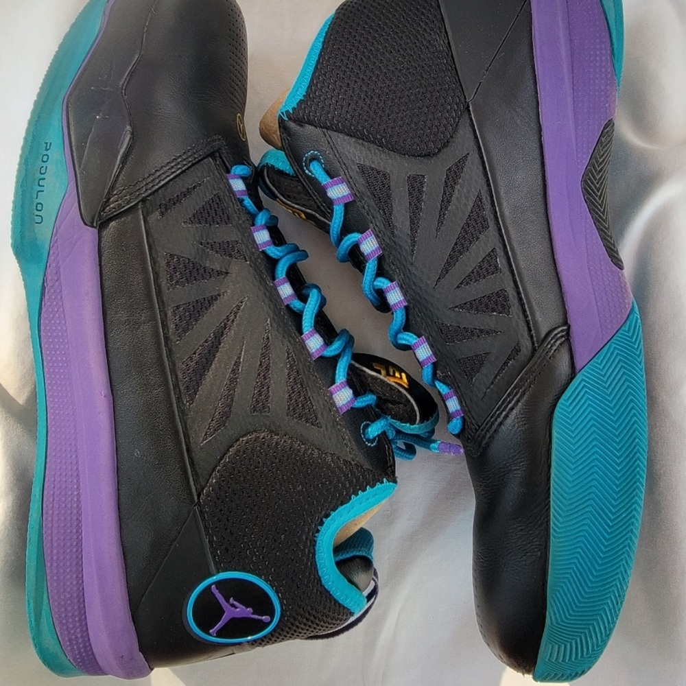 Nike Air Jordan CP3 IV Chris Paul Purple and Black Shoes